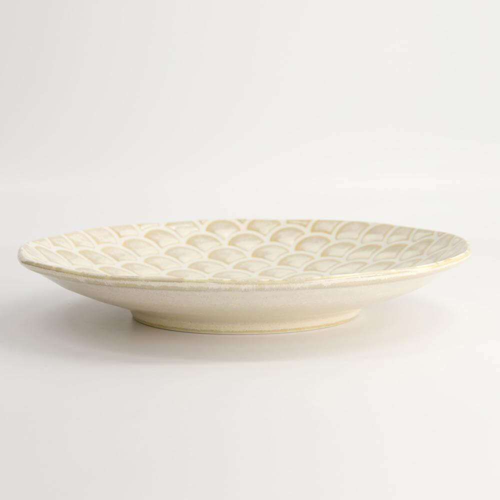 Tokyo Design Studio Titanium Matte Mermaid Design Plate
